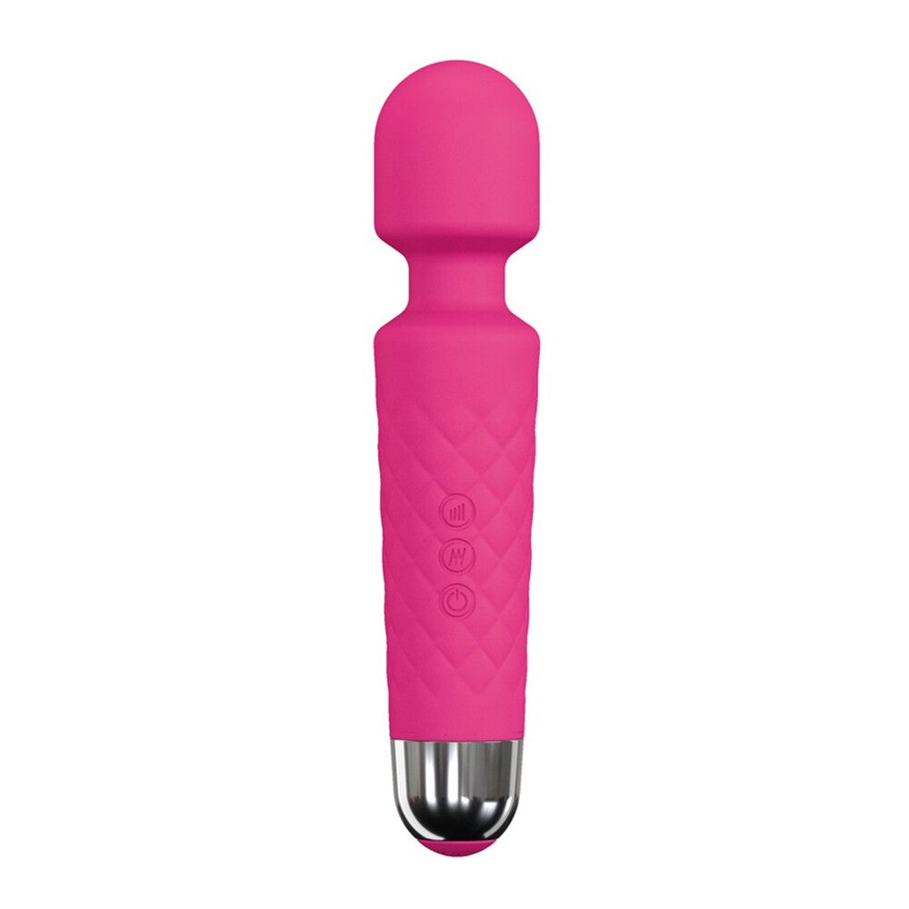 Dorcel Wanderful Wand Pink | Main | "pink silicone massage wand - main view"