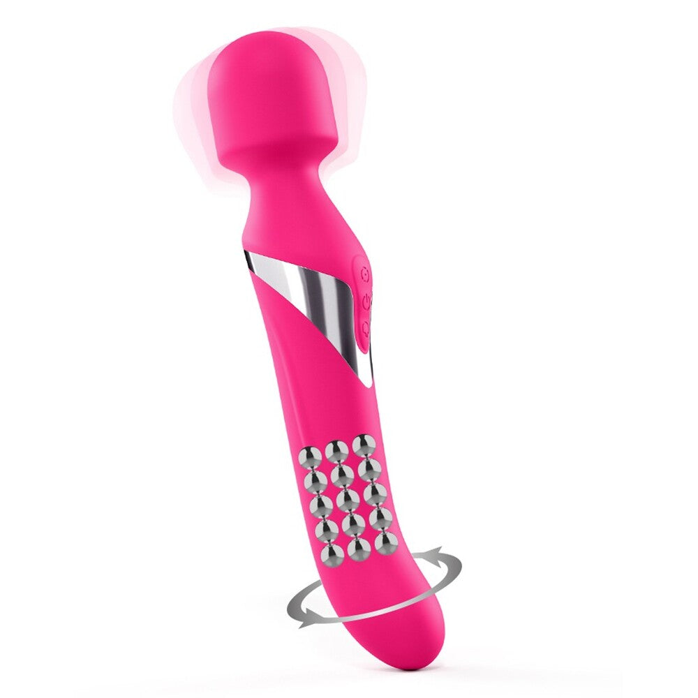 Dorcel Dual Orgasms Wand|Side|"dual function wand massager - side view"