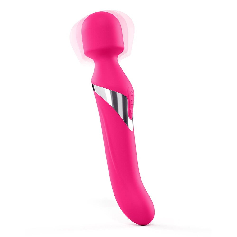 Dorcel Dual Orgasms Wand|Detail|"dual function wand massager - detail view"