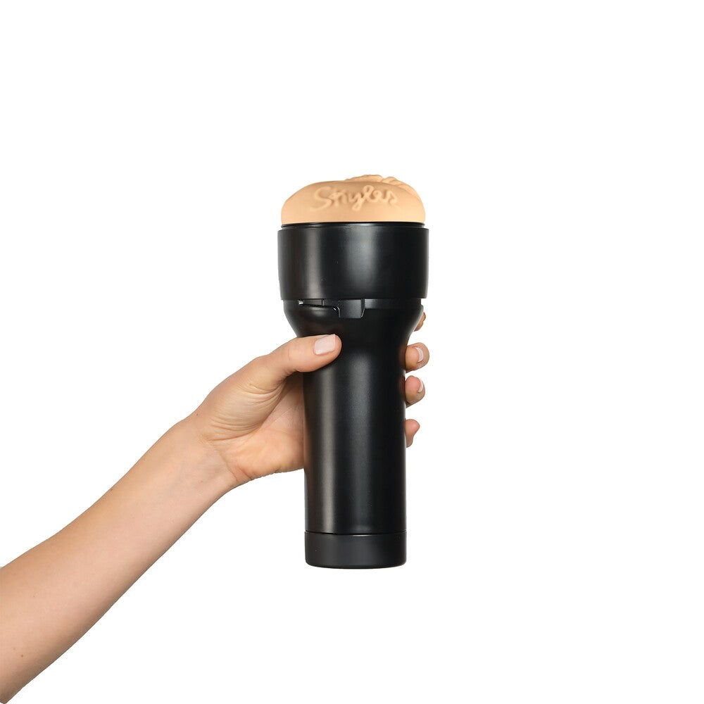 Kiiroo Skyler Lo Feelstar Stroker Masturbator|Back View|"quality build - back view"