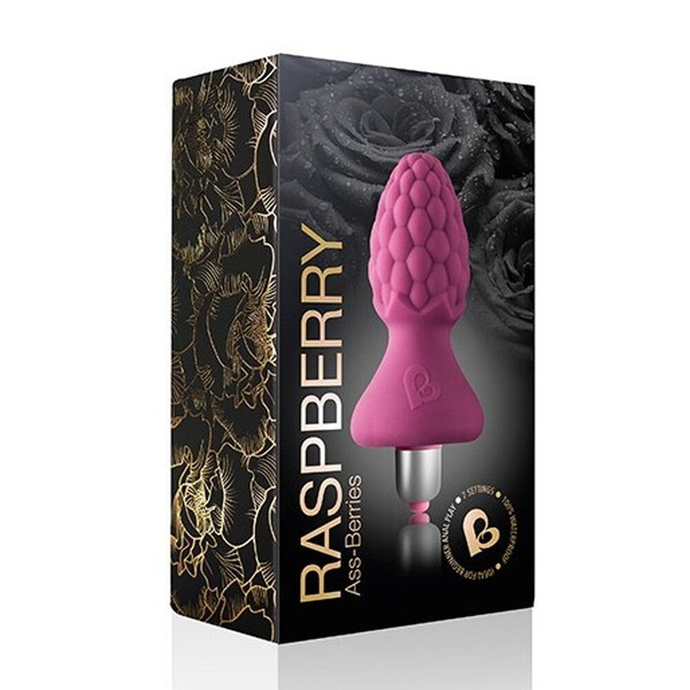Rocks-Off-7-Speed-Assberries-Raspberry|Side View|"premium design-side view"