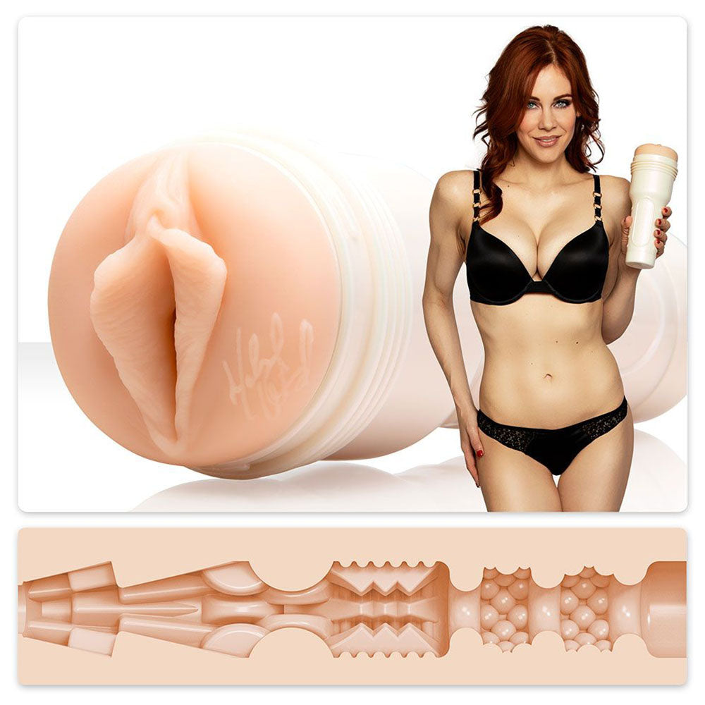 Maitland Ward Vagina Masturbator|Front View|"premium model - front view"