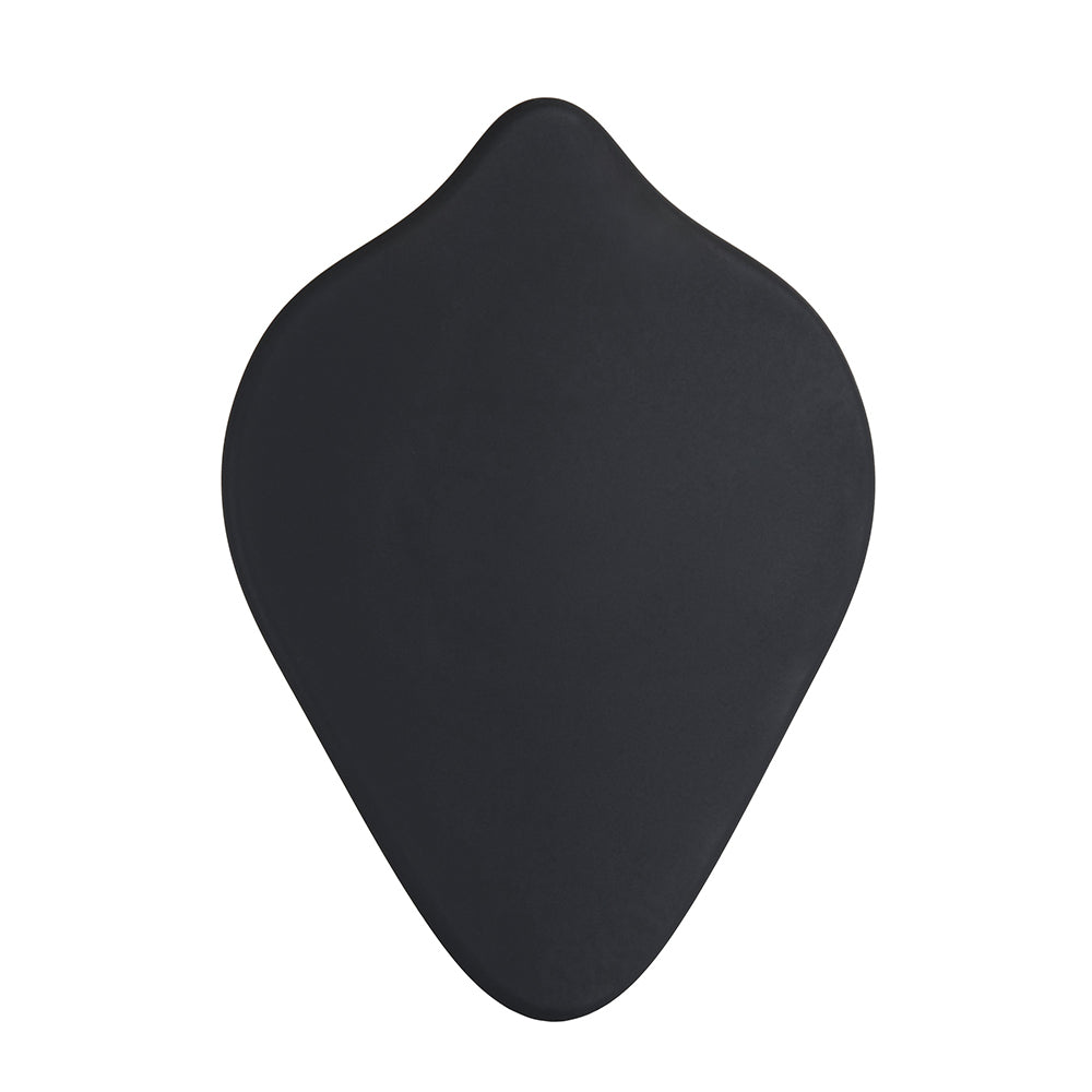 bcush Dildo Base Stimulation Cushion Black|Side View|"comfort fit - side view"