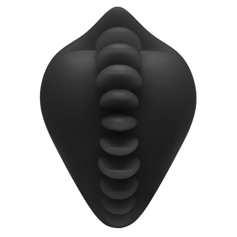 Shagger Dildo Base Stimulation Cushion Black|Front View|"cushion design - front view"