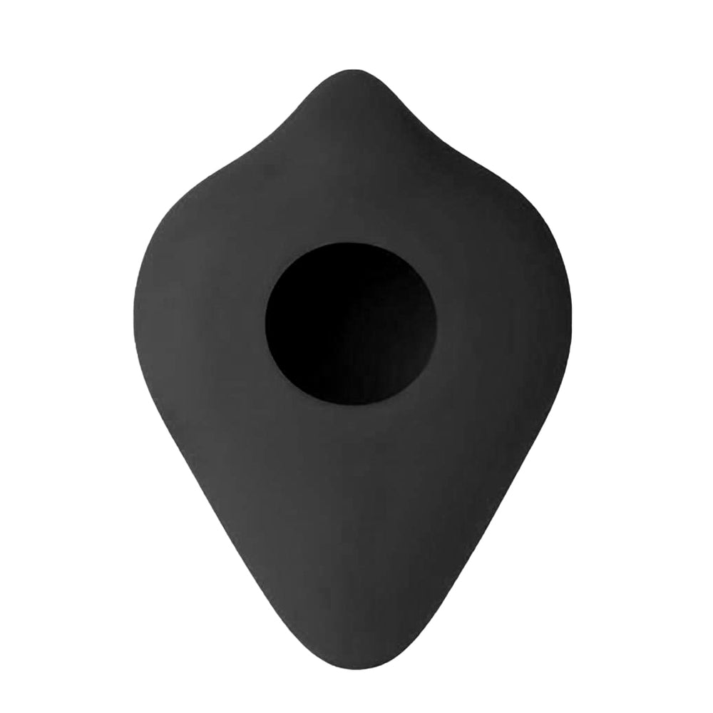 Shagger Dildo Base Stimulation Cushion Black|Detail View|"surface detail - detail view"