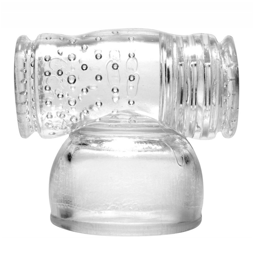 XR HummHim Wand Masturbation Massage Tube Attachment | Main | "premium male pleasure attachment - main view"