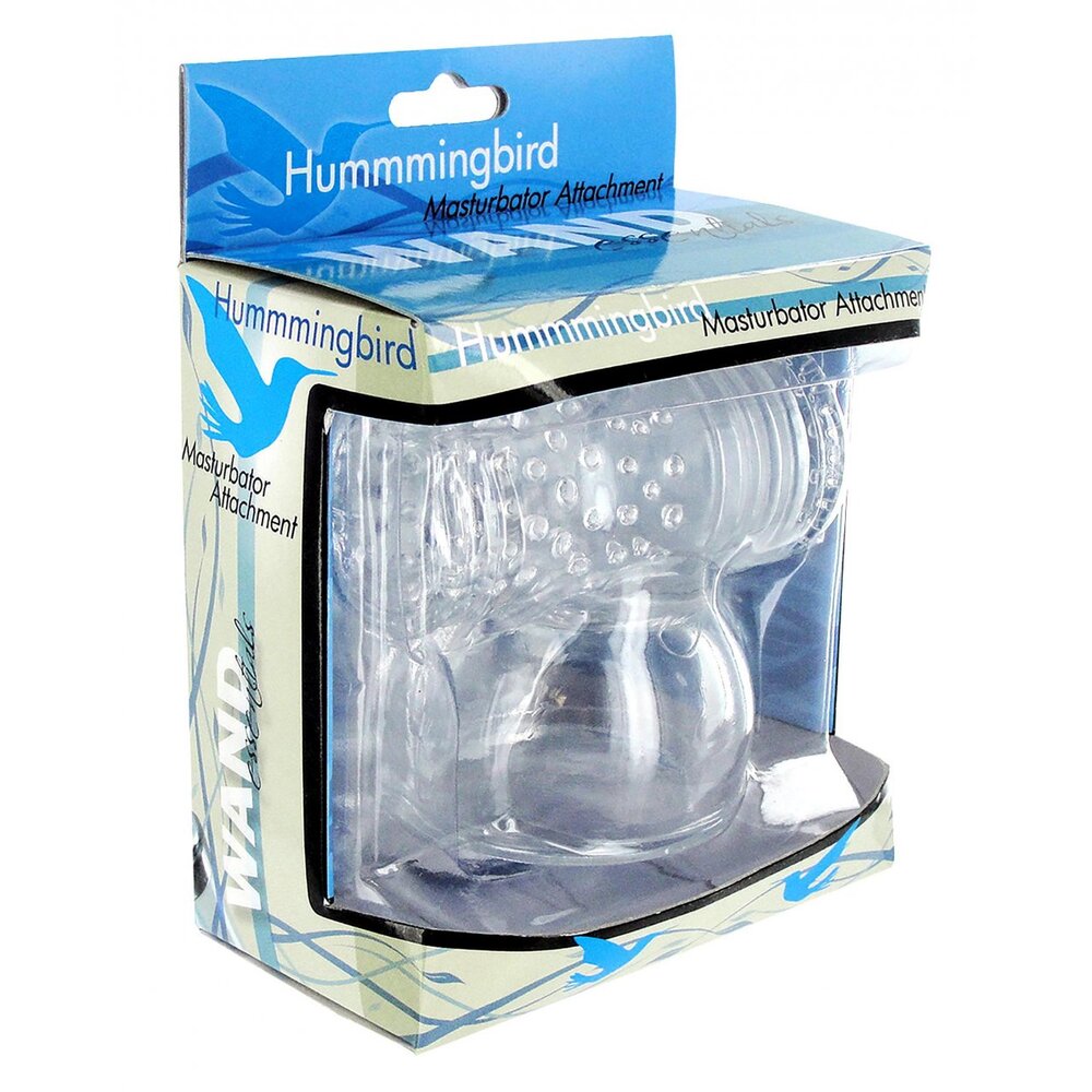 XR HummHim Wand Masturbation Massage Tube Attachment | Package | "complete attachment kit - package view"