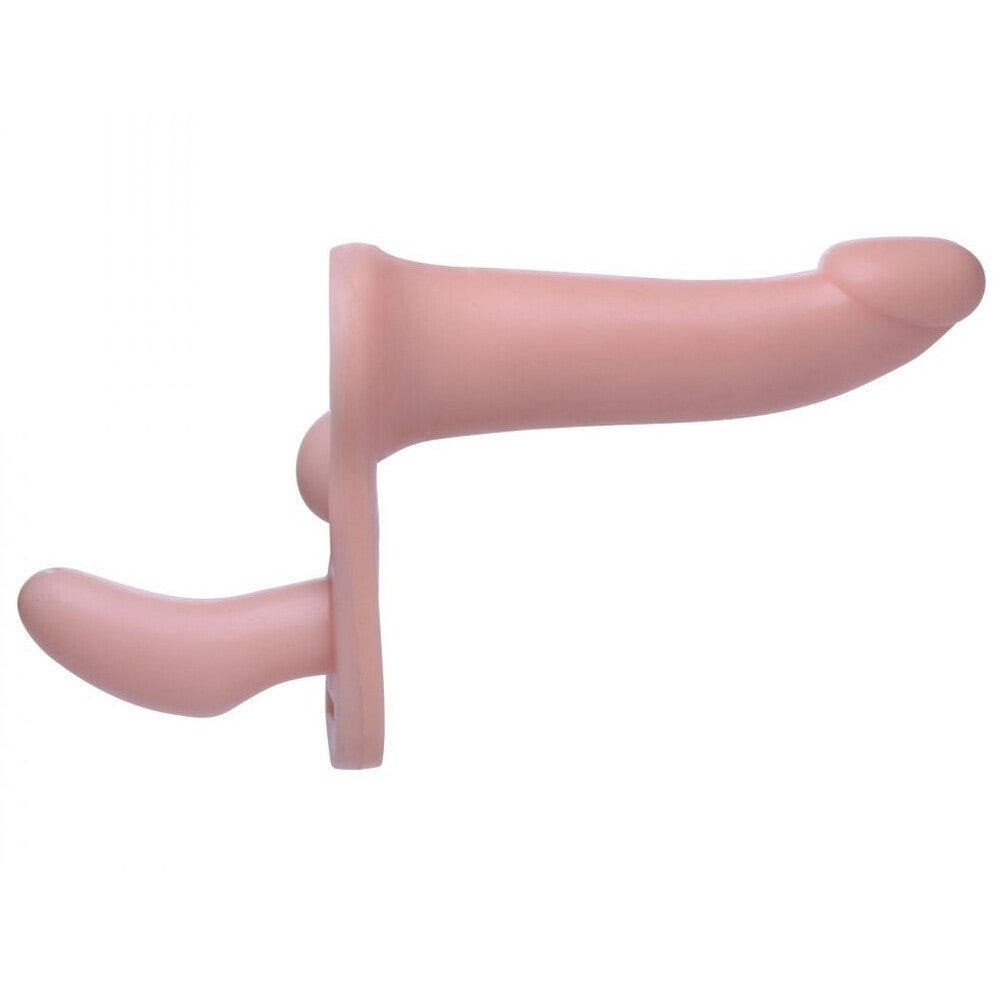 XR Plena II Double Penetration Strap On|Front View|"double design - front view"