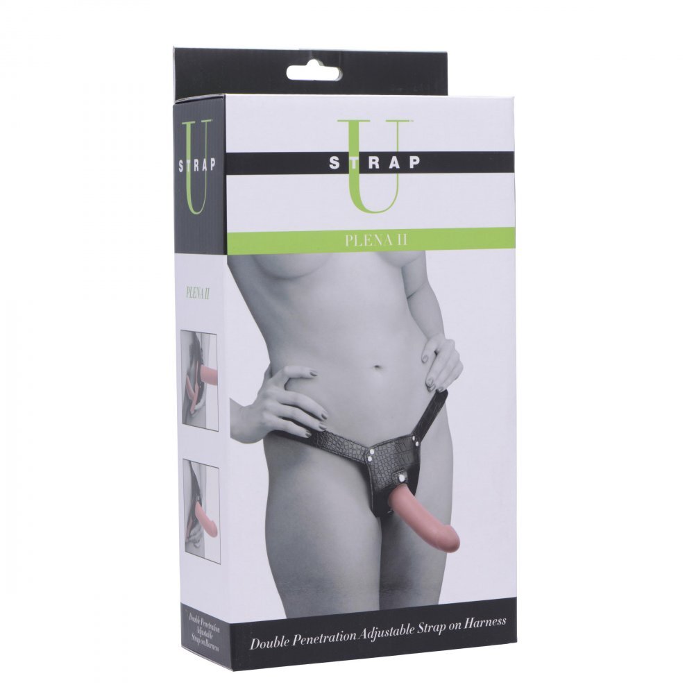 XR Plena II Double Penetration Strap On|Detail View|"surface detail - detail view"