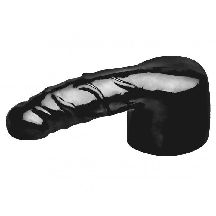 Master Series Thunder Shaft Penis Wand Attachment|Side|"penis wand attachment - side view"