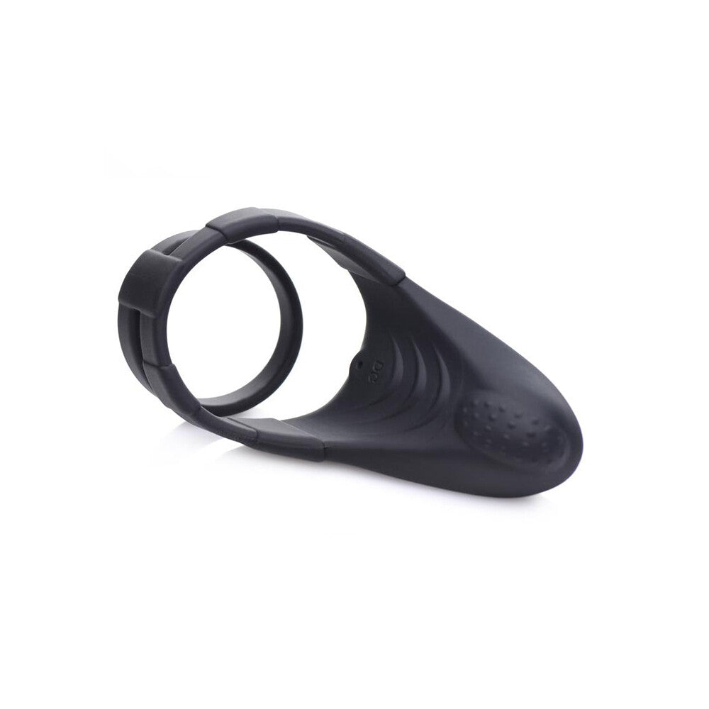 XR Trinty 10x Rechargeable Silicone Cock Ring|Back View|"quality build - back view"