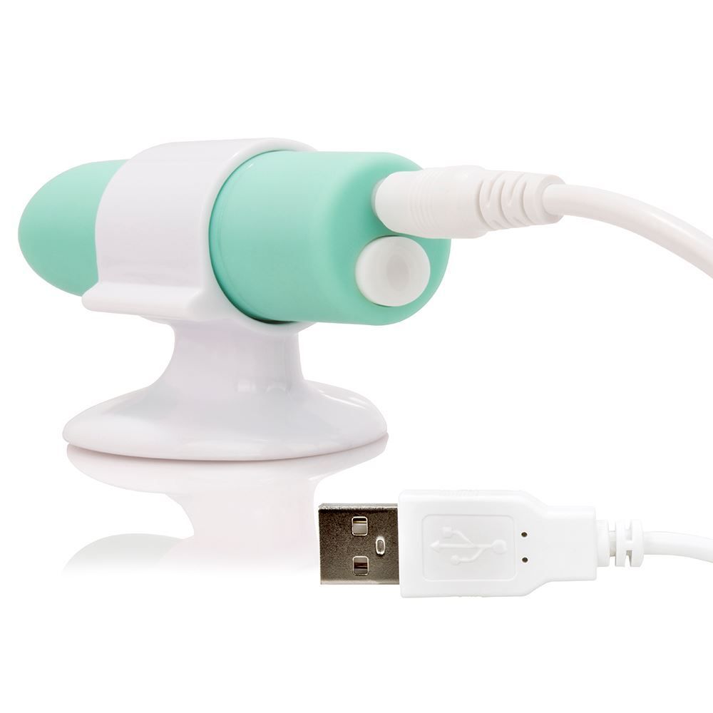 Screaming-O-Positive-Rechargeable-Mini-Vibrator|Side View|"compact vibe design-side view"