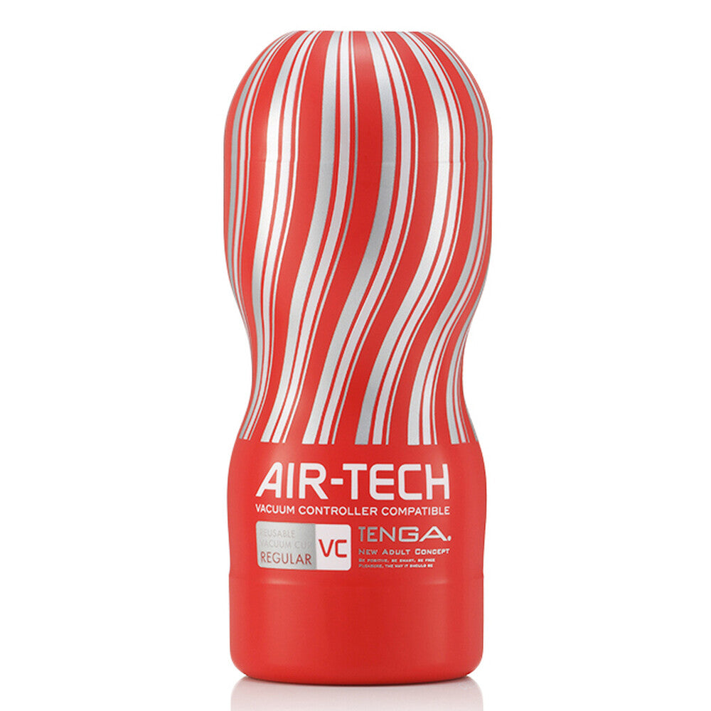 Tenga Air Tech Regular Reusable Masturbator VC Compatible|Front View|"tech design - front view"