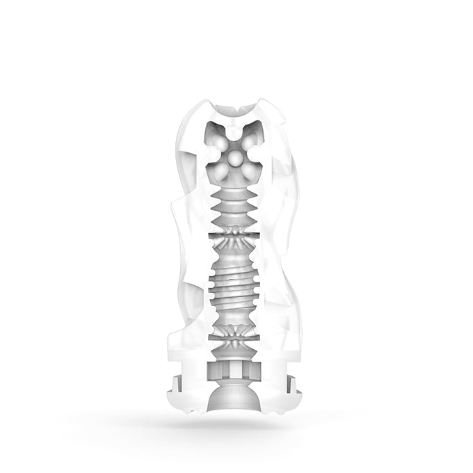 Tenga Air Tech Regular Reusable Masturbator VC Compatible|Side View|"air detail - side view"