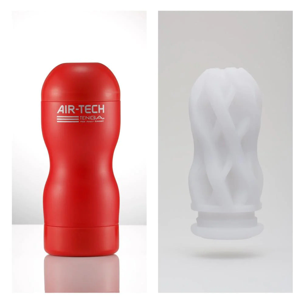 Tenga Air Tech Regular Reusable Masturbator VC Compatible|Back View|"quality build - back view"