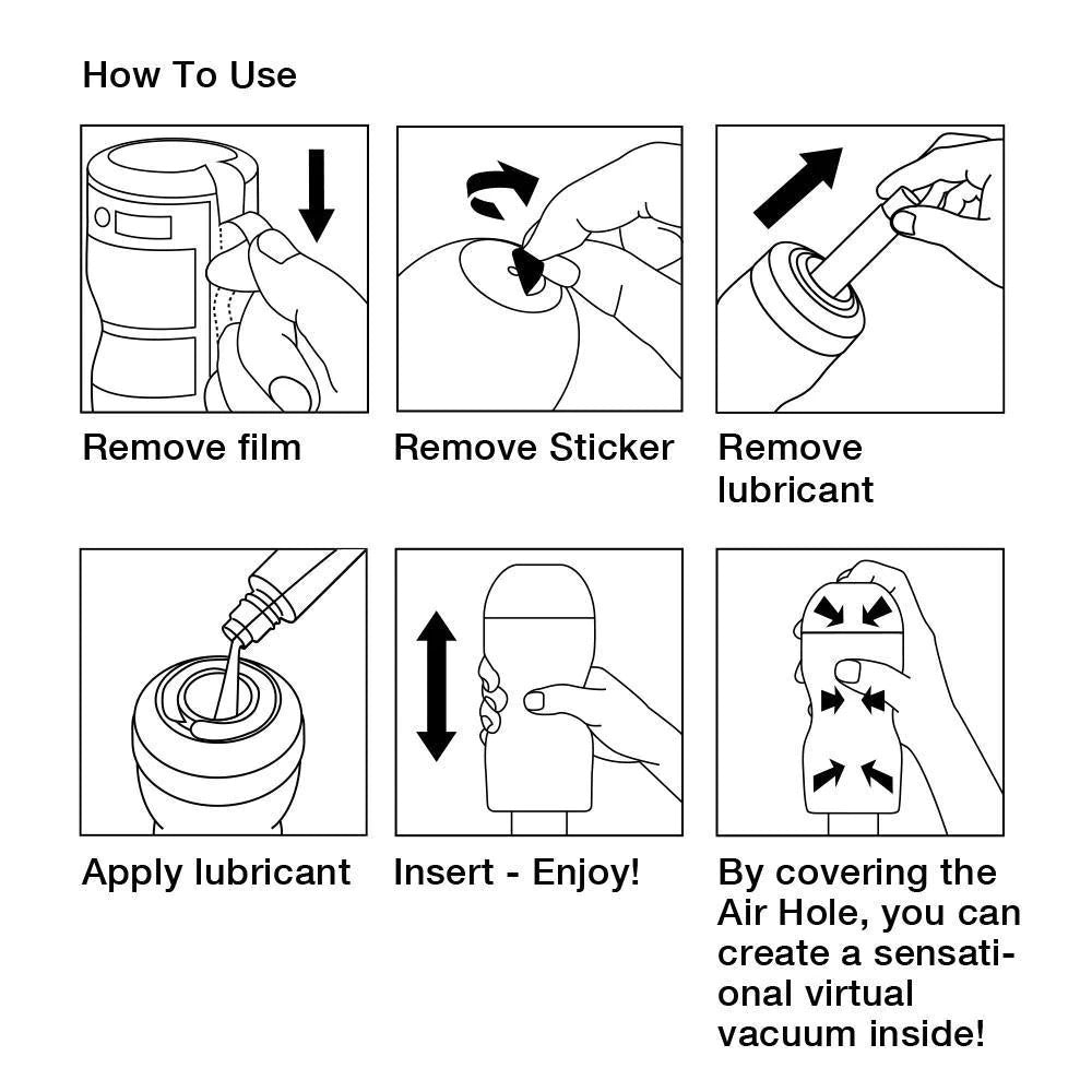 Tenga Air Tech Regular Reusable Masturbator VC Compatible|Detail View|"surface detail - detail view"