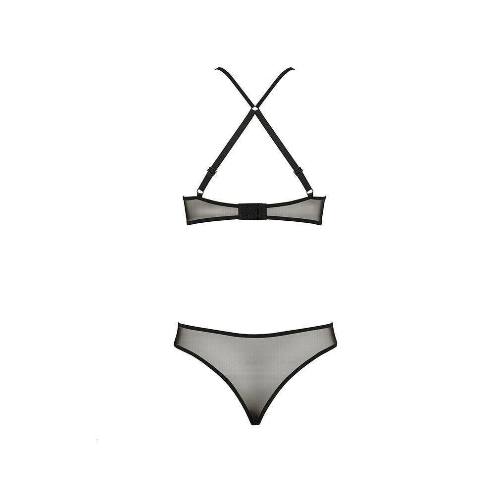 Passion Azalia Set|Detail View|"elegant lingerie set - detail view"