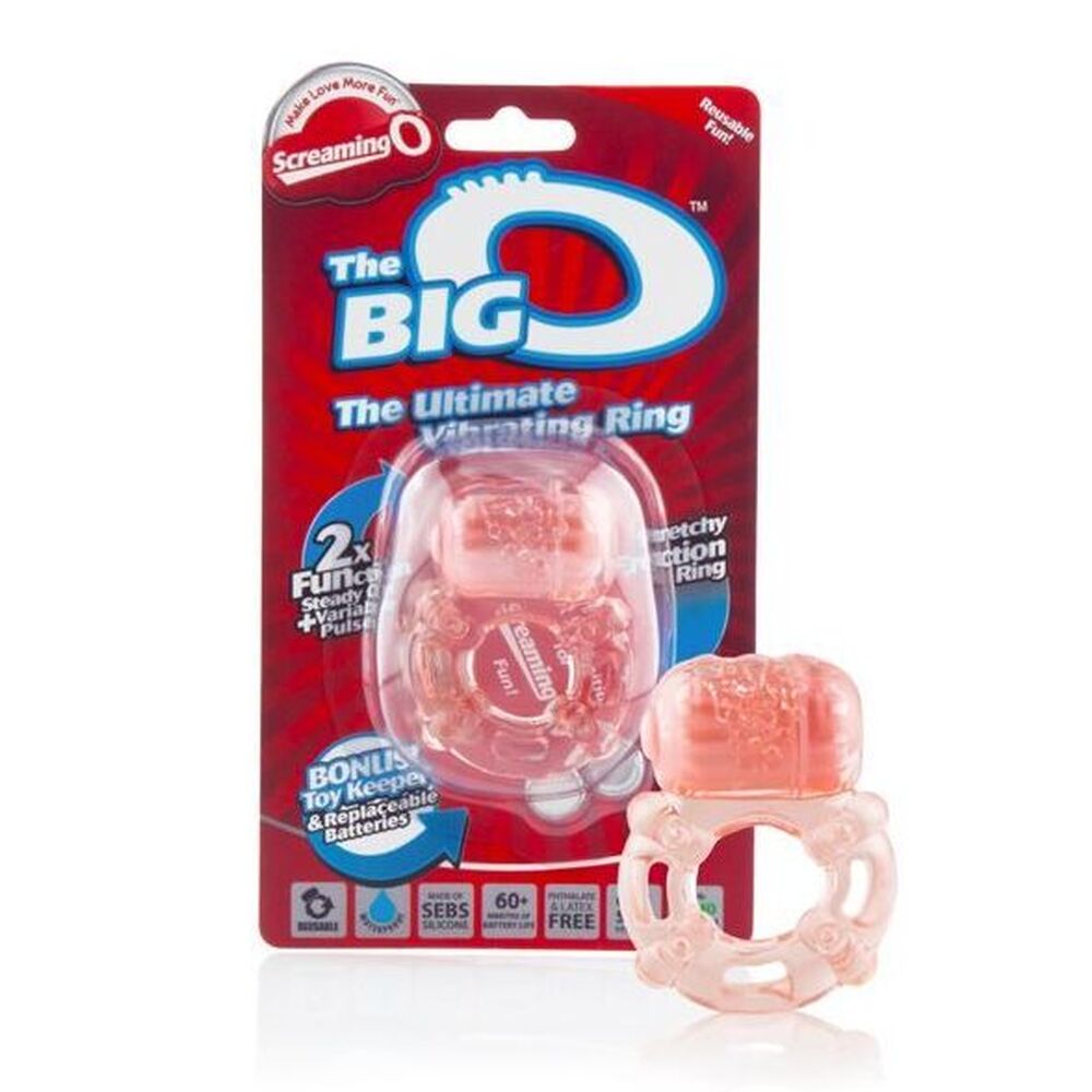 Screaming O Big O Vibrating Cock Ring|Back View|"quality build - back view"