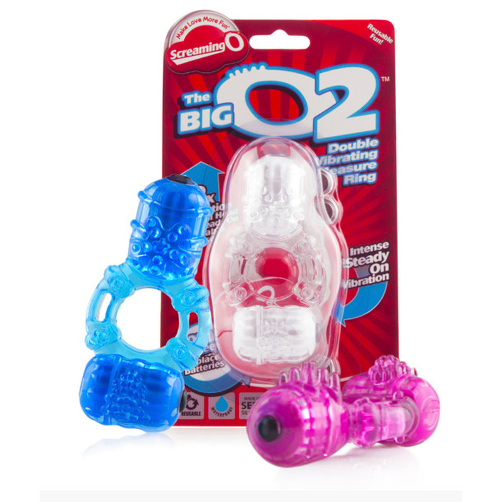 Screaming O The Big O2 Vibrating Cock Ring|Back View|"quality build - back view"