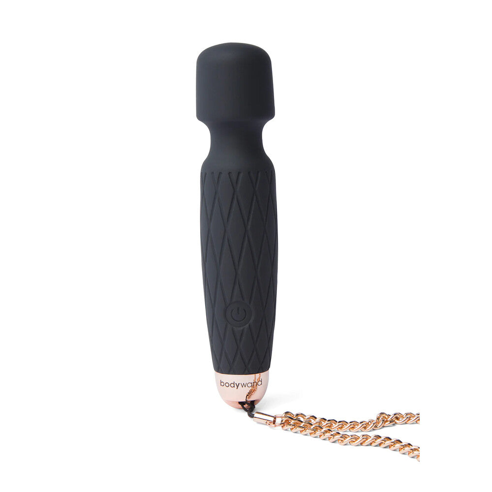 Bodywand Luxe Mini Wand Black | Main | "compact luxury massager - main view"