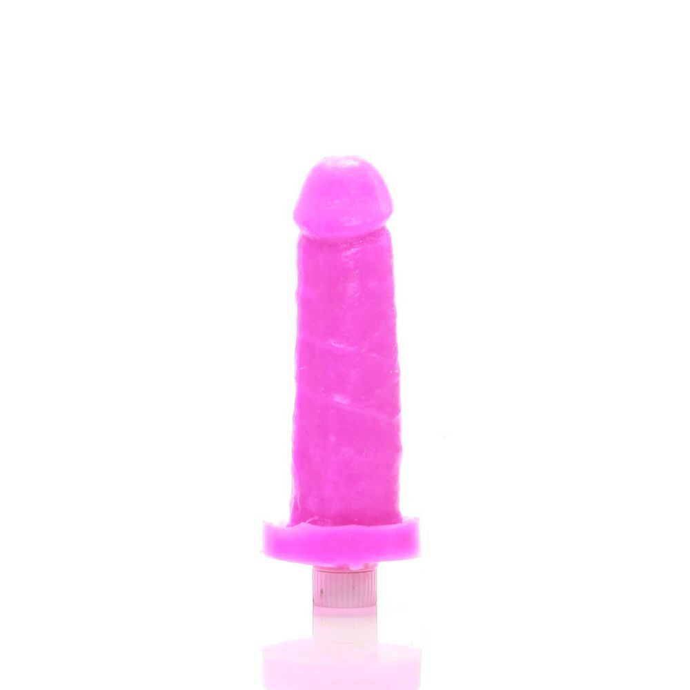 Clone A Willy Hot Pink Vibrator|Side View|"vibrator detail - side view"