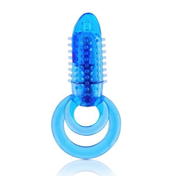Screaming O DoubleO 8 Vibrating Cock Ring|Front View|"doubleo design - front view"