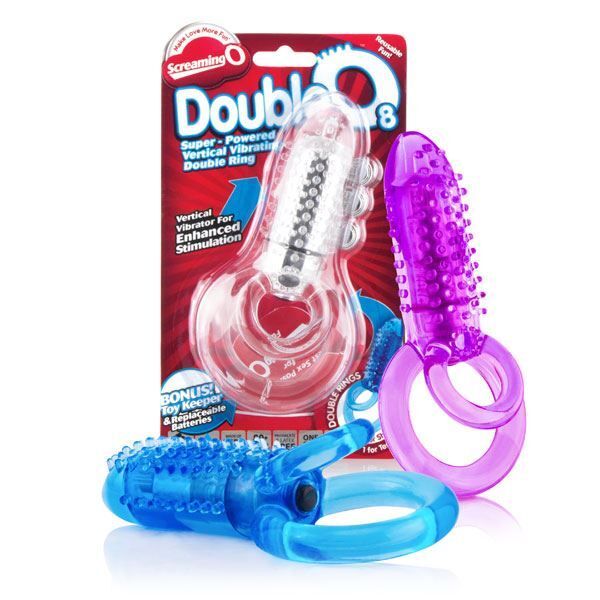 Screaming O DoubleO 8 Vibrating Cock Ring|Back View|"quality build - back view"