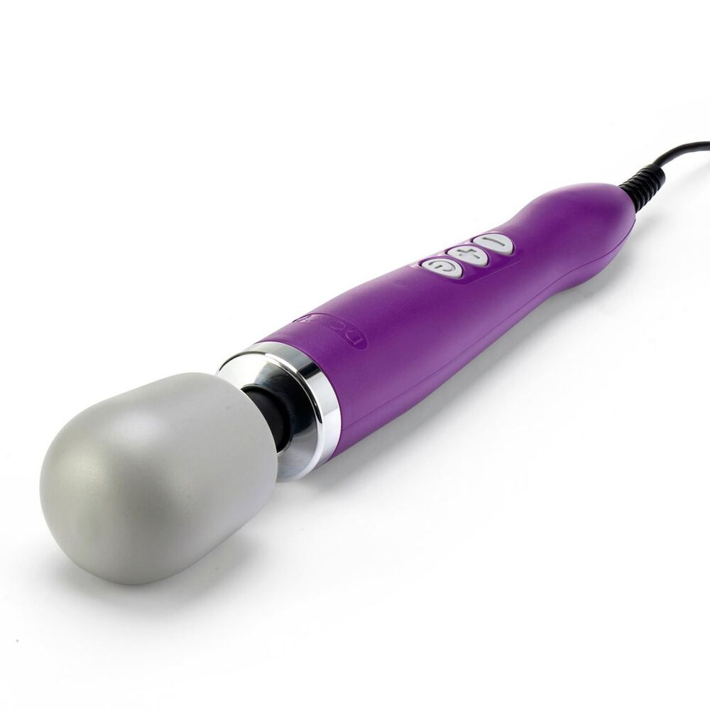 Doxy Wand Massager Purple | Detail | "variable speed interface - detail view"