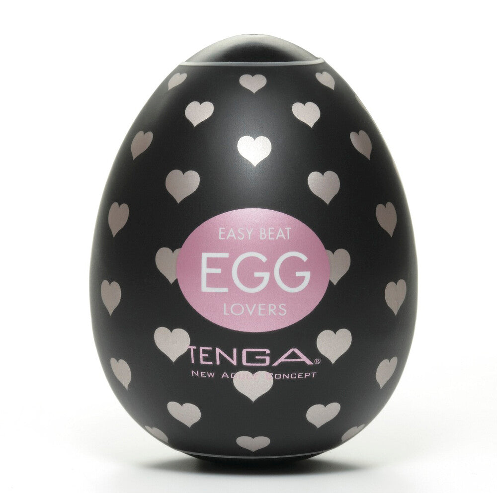 Tenga Lovers Egg Masturbator|Front View|"lovers design - front view"