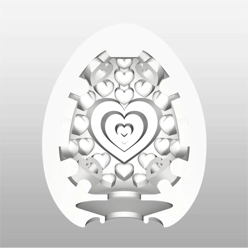 Tenga Lovers Egg Masturbator|Side View|"egg detail - side view"