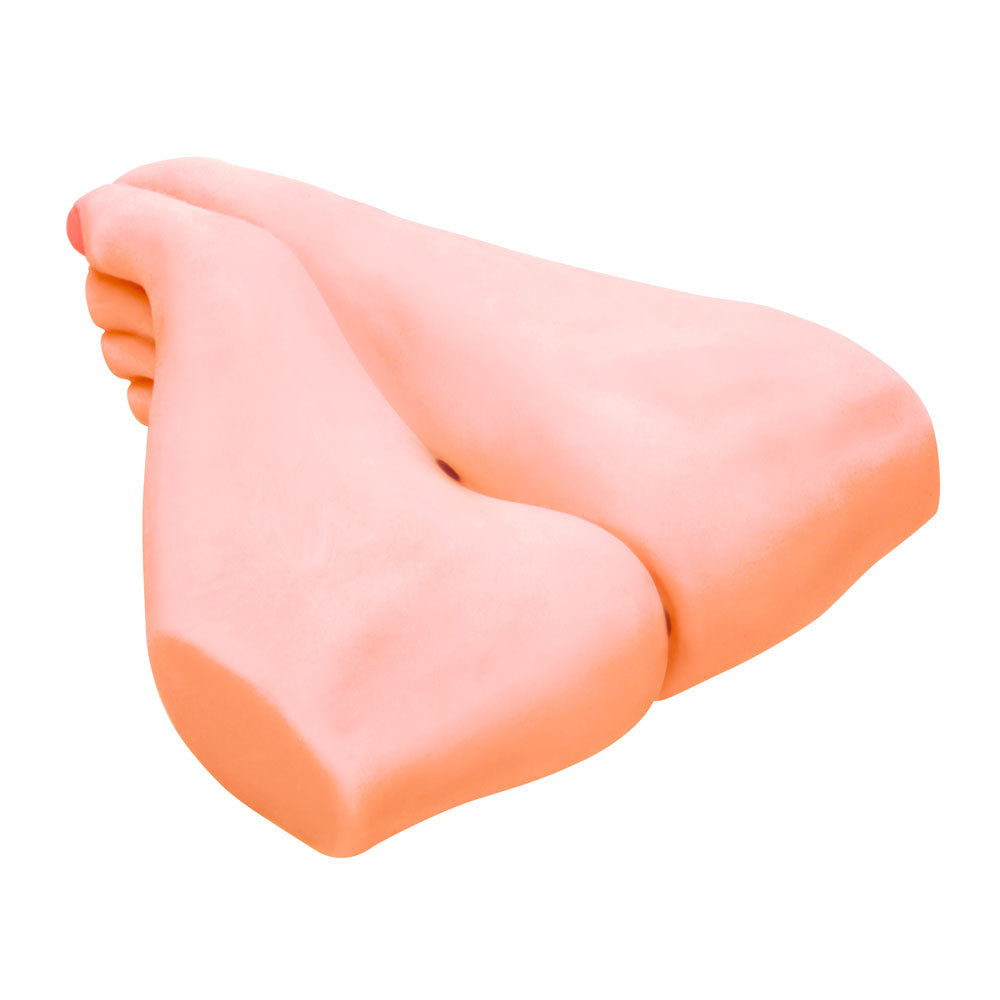 Keisha Foot Fetish Fantasy Masturbator|Side View|"fetish detail - side view"