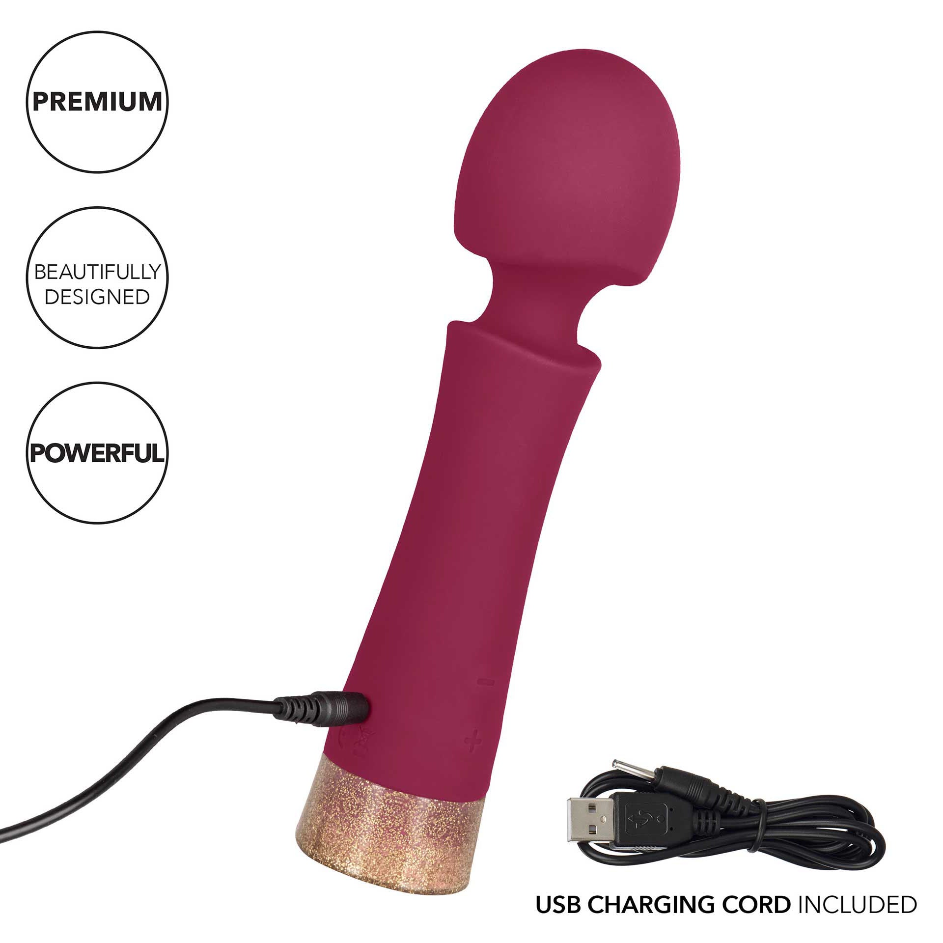 Jopen Starstruck Romance Wand Vibrator | Package | "complete romance wand set - package view"