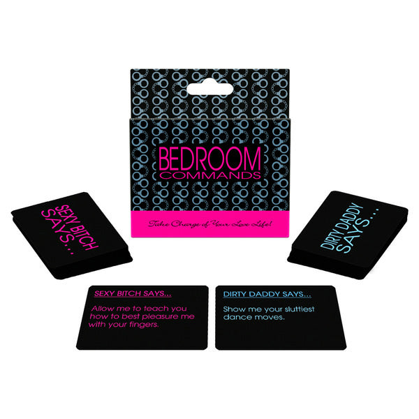 Bedroom Commands Game|Front View|"adult command game - front view"