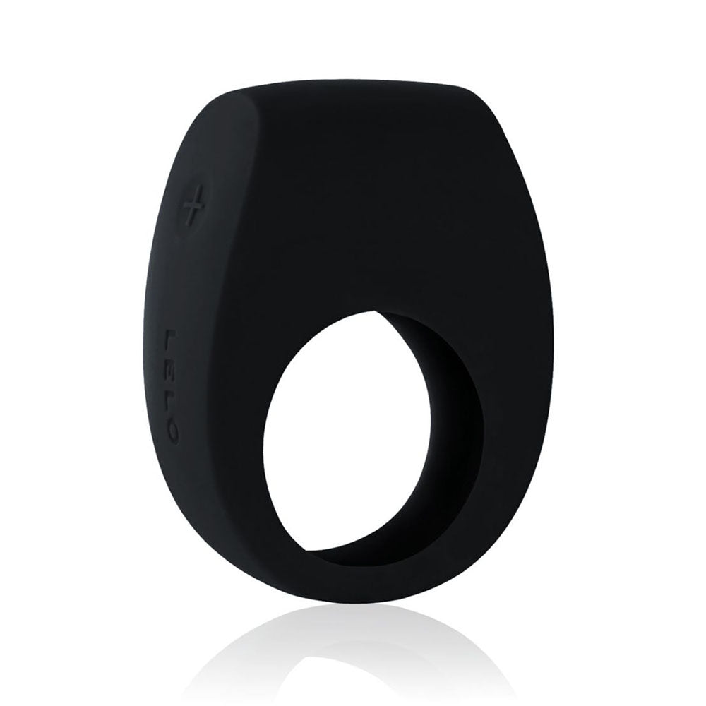 Lelo Tor 2 Couples Ring Black|Front View|"tor design - front view"