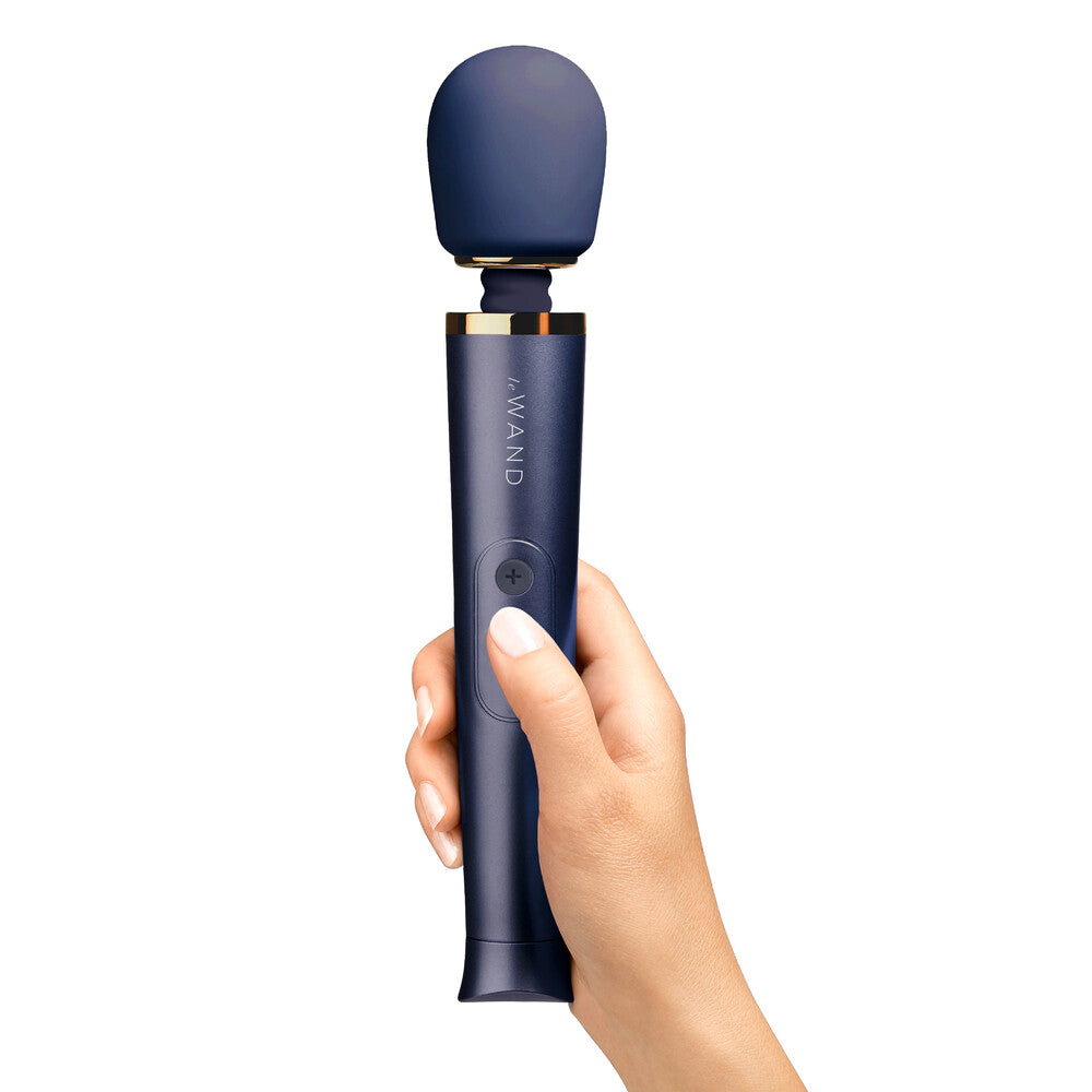 Le Wand Petite Rechargeable Vibrating Wand Massager|Front|"petite rechargeable wand massager - front view"