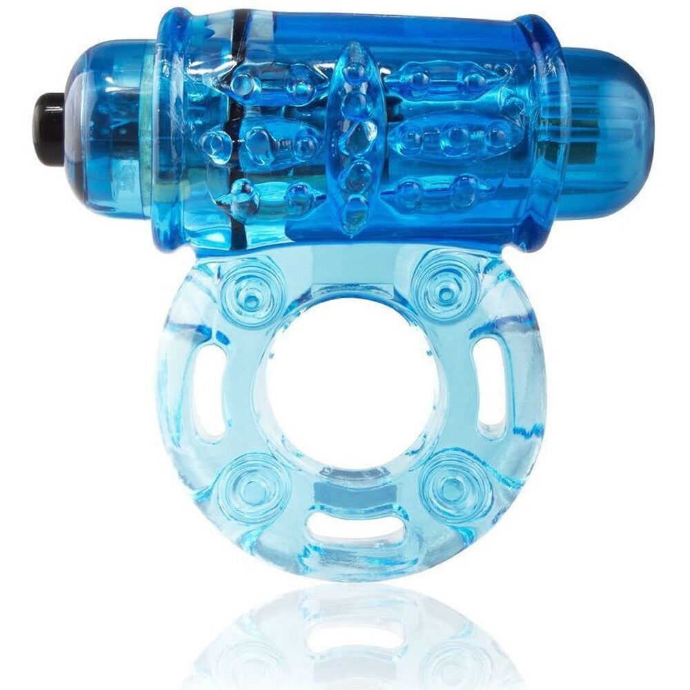 Screaming O Wow Vibrating Cock Ring|Front View|"wow design - front view"