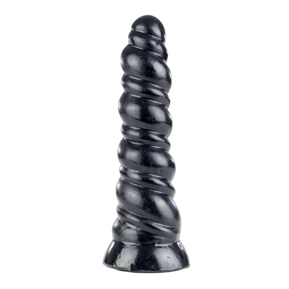 Animhole Unicorn Ozzy Dildo|Front View|"ozzy unicorn dildo - front view"