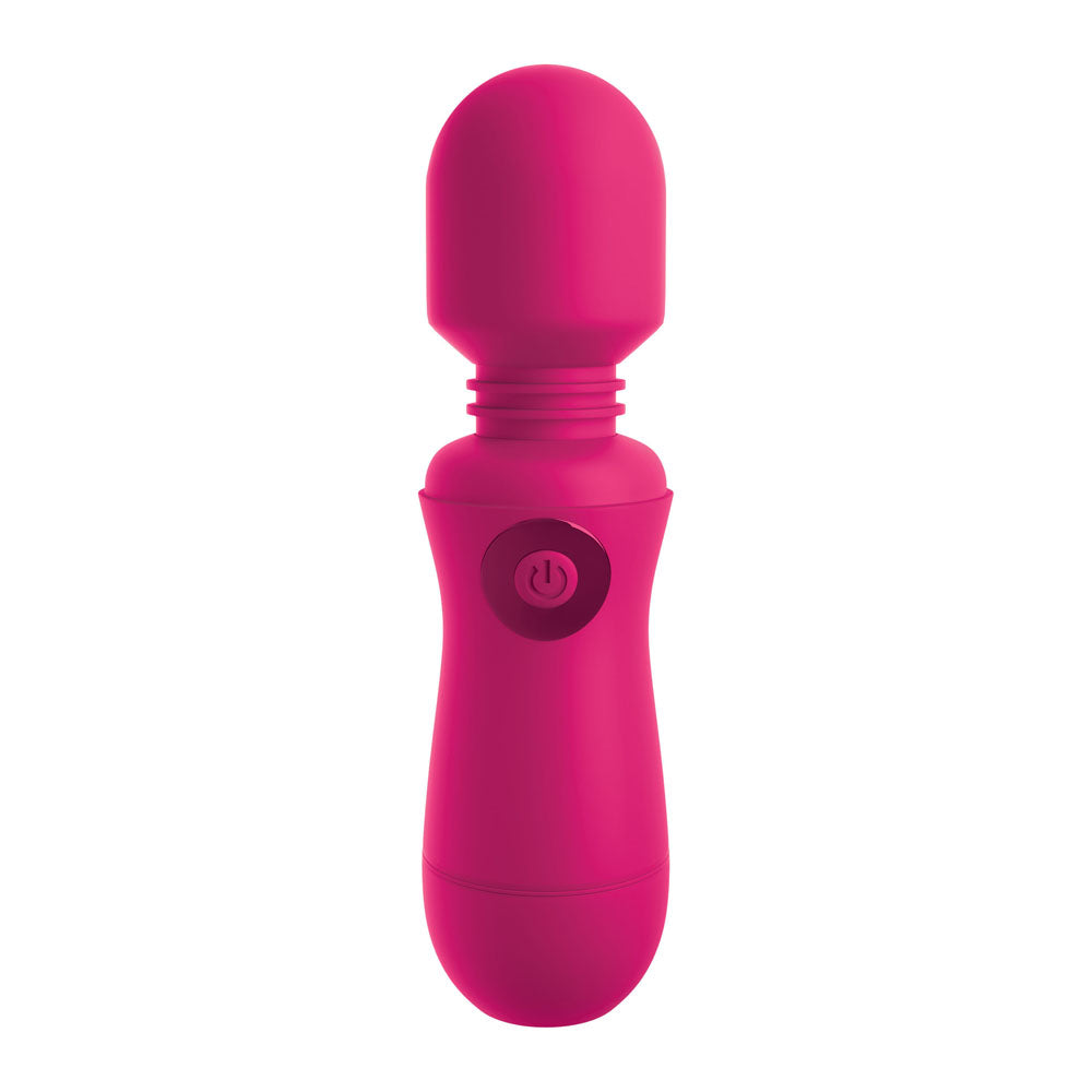 OMG Silicone Rechargeable Wand Pink | Main | "pink silicone wand - main view"