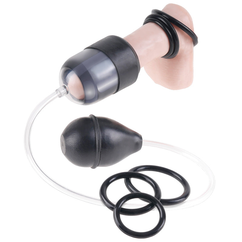Fetish Fantasy Suck N Stroke Penis Head Pump|Side View|"stroke detail - side view"