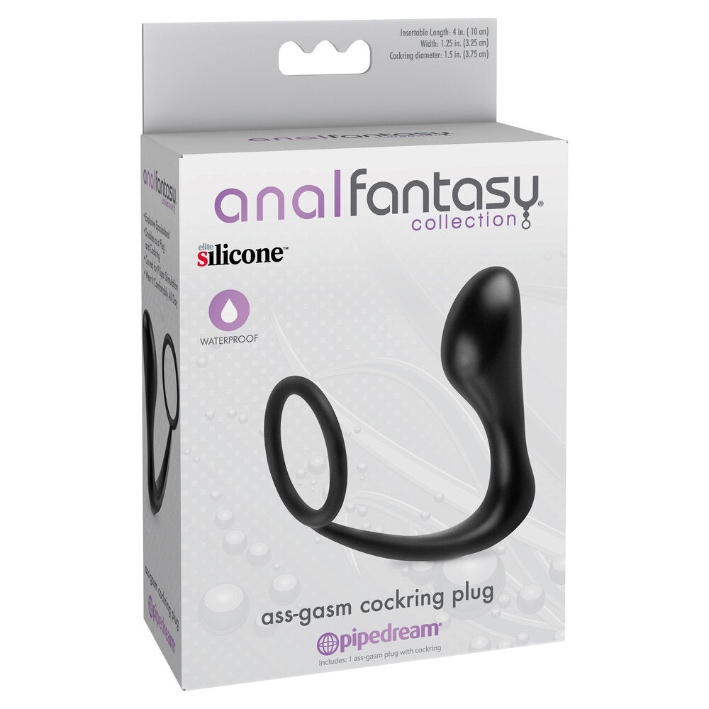Pipedream-Anal-Fantasy-Ass-Gasm-Cock-Ring-Plug|Detail View|"control interface-detail view"