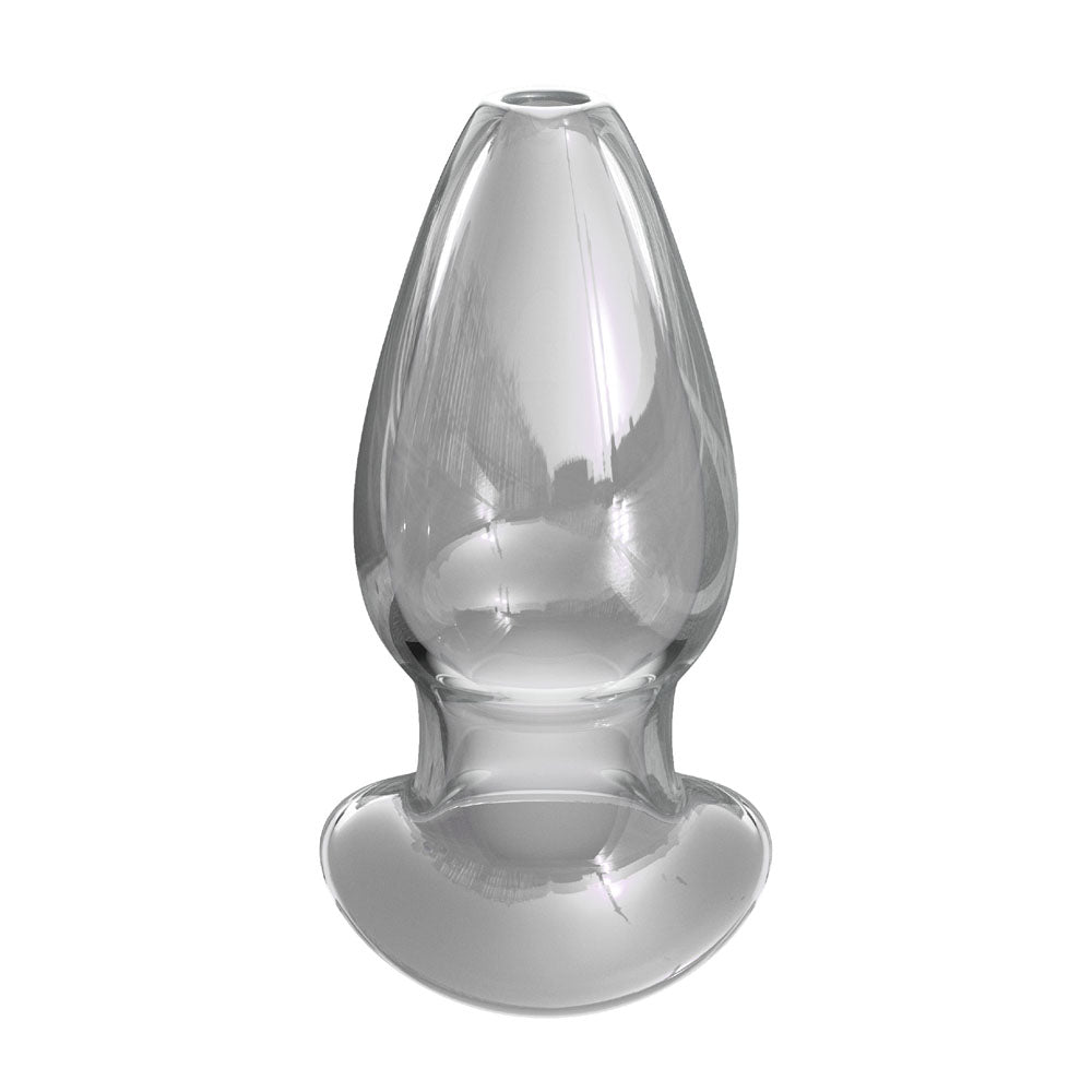 Anal Fantasy Mega Glass Anal Gaper|Front View|"mega glass gaper-front view"|
