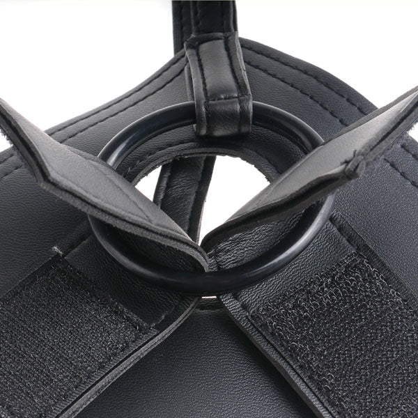 King Cock Strap On Harness 7 Inch Cock|Detail View|"surface detail - detail view"
