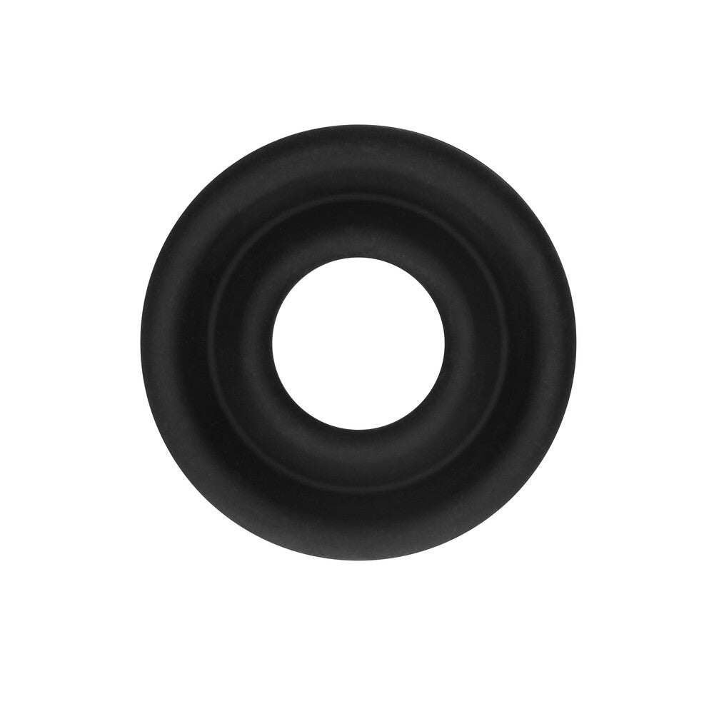 Pumped Silicone Pump Sleeve Large|Front View|"Large-size silicone enhancement sleeve - front view"