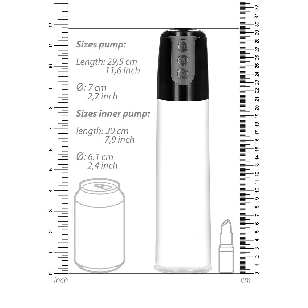 Pumped Automatic Cyber Pump|Detail View|"One-touch operation with safety release - detail view"