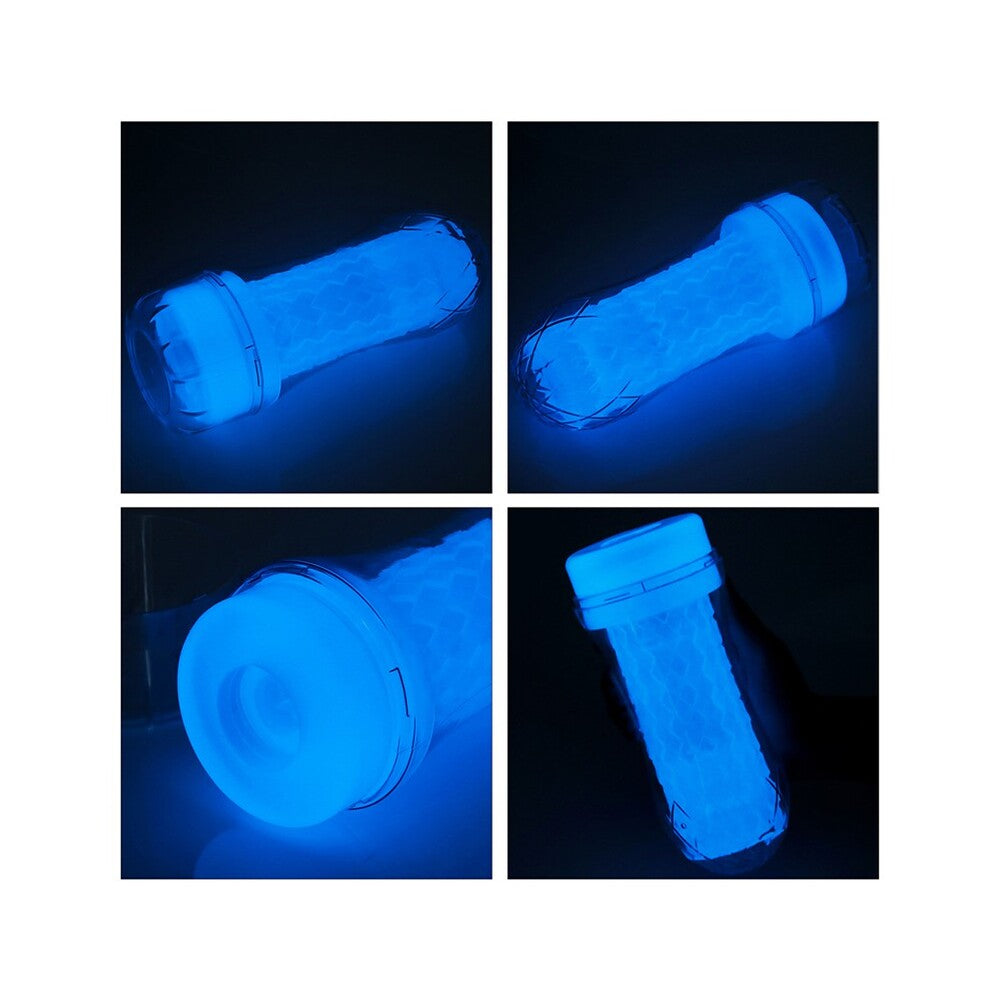 Lovetoy Glow In The Dark Lumino Play Masturbator 2|Detail View|"surface detail - detail view"