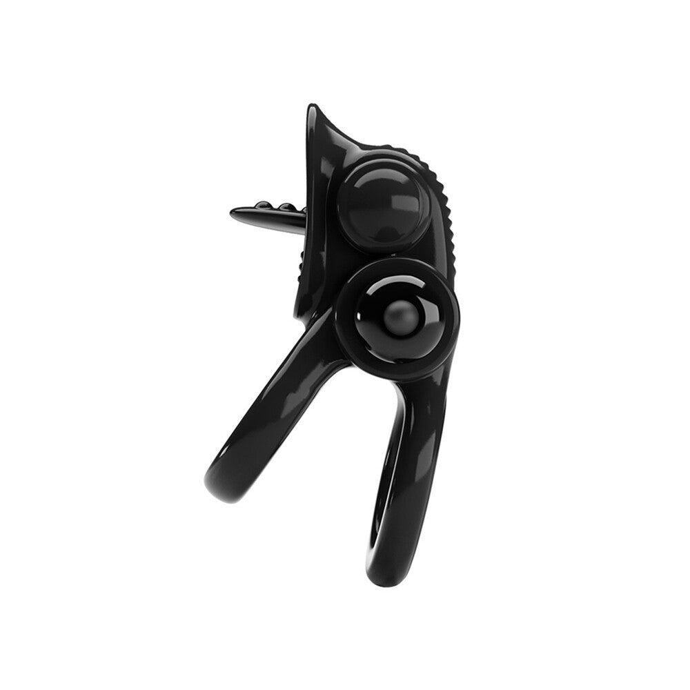 Pretty Love Passionate Ring Vibrating Cock Ring|Side View|"ring detail - side view"