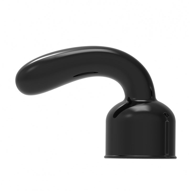 Power Head G Spot Pleaser Wand Attachment | Main | "curved pleasure attachment - main view"