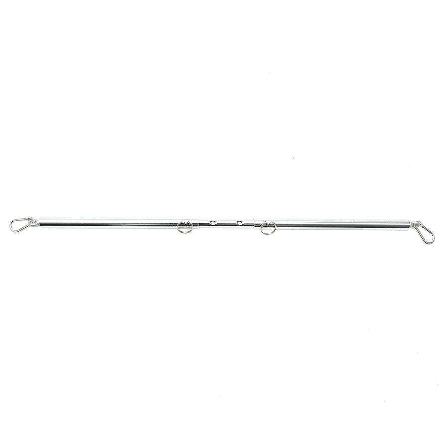 Spreader With Carabine Hooks|Front View|"adjustable spreader system hooks-front view adult toys direct"|