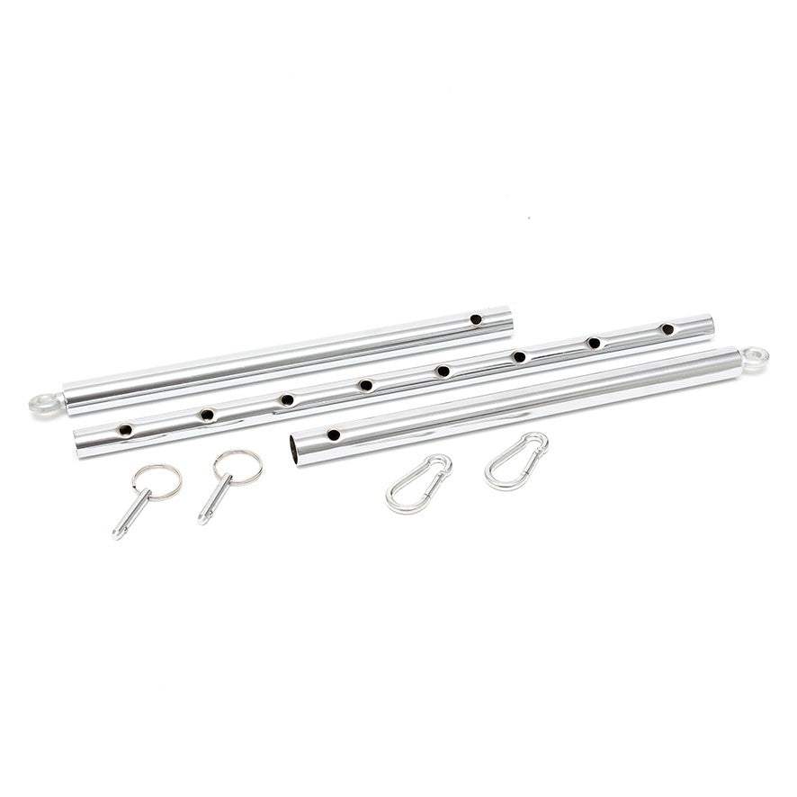 Spreader With Carabine Hooks|Side View|"hook attachment detail-side view adult toys direct"|