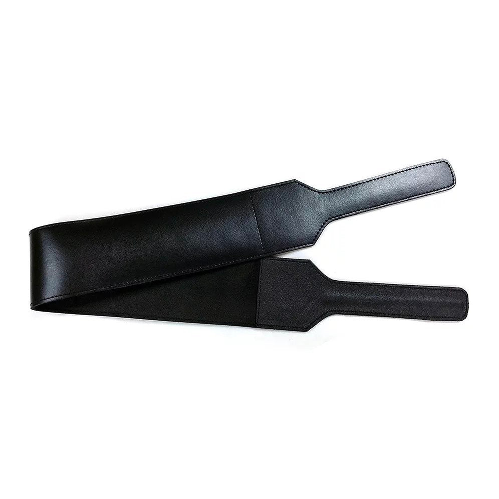 Rouge Folded Open Paddle|Side View|"fold mechanism-side view adult toys direct"|